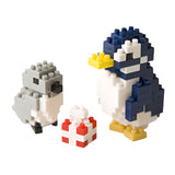 Kawada Nanoblock miniature animal interlocking bricks with post card