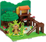Kawada Nanoblock+ Pokemon Moncolle World mini Building bricks Playset