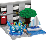 Kawada Nanoblock+ Pokemon Moncolle World mini Building bricks Playset