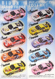 Aoshima Itasha Magical Girl Lyrical Nanoha StrikerS 1/64 Miniature Car (set of 10)