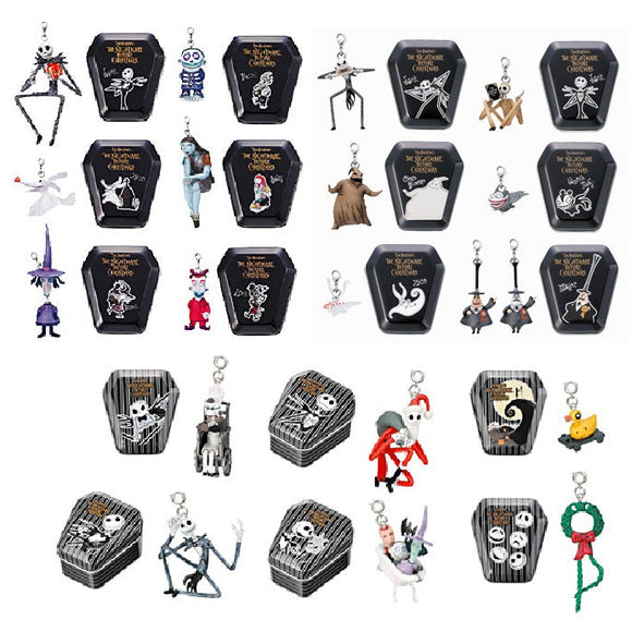 Takara TOMY Yujin Disney Nightmare before Christmas Tin Coffin & figure