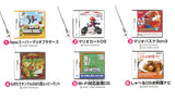 EPOCH Capsule Toys Nintendo DS card Jump out! mascot strap (set of 6)