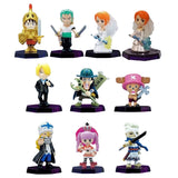 Bandai One Piece deformed figure Collection Thriller Bark Arc (set of 10)
