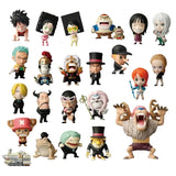 Popy Plex Anime Chara Heroes One piece vol 5 Enies Lobby Arc mini big head figure (set of 24)