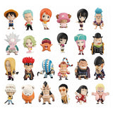 Popy Plex Anime Chara Heroes One piece vol 7 Sabaody Archipelago Arc mini big head figure (set of 24)
