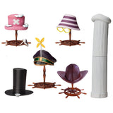 Sen-Ti-Nel One Piece Romance Dawn H.A.T. Drinking Cap figure (set of 6)