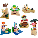 Bandai From TV animation ONE PIECE Diorama World figure 1 (set of 7)