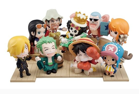 Bandai One piece New World Collection Chibi diorama figure Be Smile