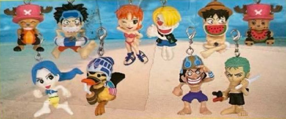 Banpresto One piece Pirates on Vacation Figure Mascot Collection (set of 5)