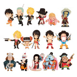 Popy Plex Anime Chara Heroes One piece D.P.C.F. mini big head figure