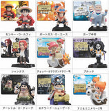 Bandai One Piece deformed figure Collection Grand Pirates (set of 9)