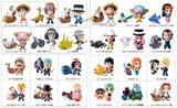 Bandai Toei Animation ONE PIECE W Mascot Double Keychain Collection