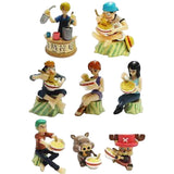 Bandai From TV animation ONE PIECE Diorama World figure 4 (set of 7)