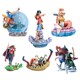 Megahouse One Piece New World LOGBOX Fish-Man Island Arc figure (set of 6)
