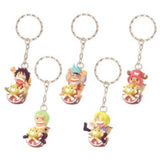 Banpresto From TV animation One piece Riding Sunny Keychain (set of 5)