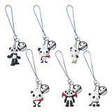 Bandai Panda Z Panda Zet Docomo Swing mobile phone strap (set of 6)
