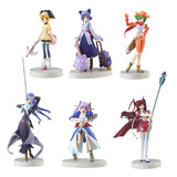 Toranoana Palm Scenery Pastel Chime Continue girl figure (set of 6)