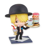 Megahouse Petit Chara Land One piece Tea Party in Wonderland Mugiwara Reuninon (set of 9)