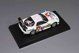 Aoshima Itasha Magical Girl Lyrical Nanoha StrikerS 1/64 Miniature Car (set of 10)