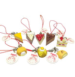 Bandai Fujiya Peko-chan cake strap gashapon figure (set of 8)