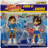 Vance Project Pinky Street Fighter Chun-Li x Sakura Figure Set PC2006