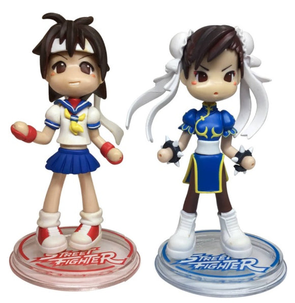 Vance Project Pinky Street Fighter Chun-Li x Sakura Figure Set PC2006