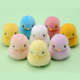 Takara TOMY Yubinori Pipi duck mascot Piyo interactive Plush toy