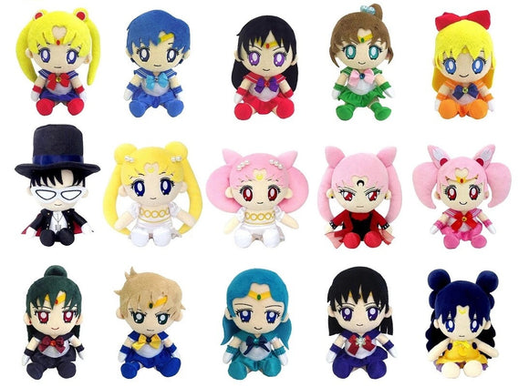 Bandai Pretty Soldier Sailor Moon Mini Plush Cushion Doll