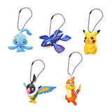 Bandai Pokemon Pocket Monster action figure keychain Mascot (set of 5)
