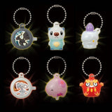 Bandai Pokemon Best Wishes Pocket Monster Light Mascot BW2 (set of 6)