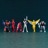 Bandai Power Rangers BakuRyuu Sentai Abaranger Full Color Heroes figure 2 (set of 6)