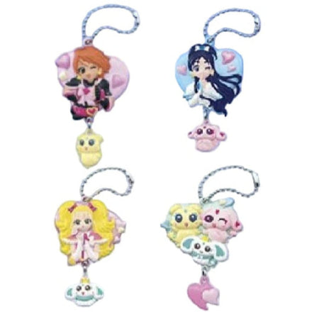 Bandai Precure Futari wa Pretty Cure Max Heart Shiny Mascot (set of 4)
