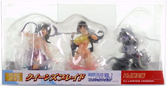 Medicos Super Figure Queen's Blade Collection Figure Vol.2 (set of 3)