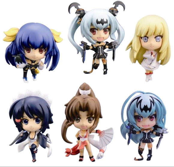Hobby Japan Puchitto! Queen's Gate Petit girl Figure (set of 6)