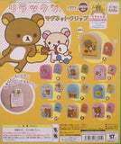 Koro Koro San-X Rilakkuma Relax bear Plastic Magnetic Clip (set of 10)