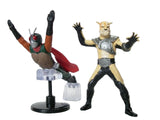 Bandai HG Kamen Masked Rider Part 37 figure ZECT vs NEOZECT (set of 9)