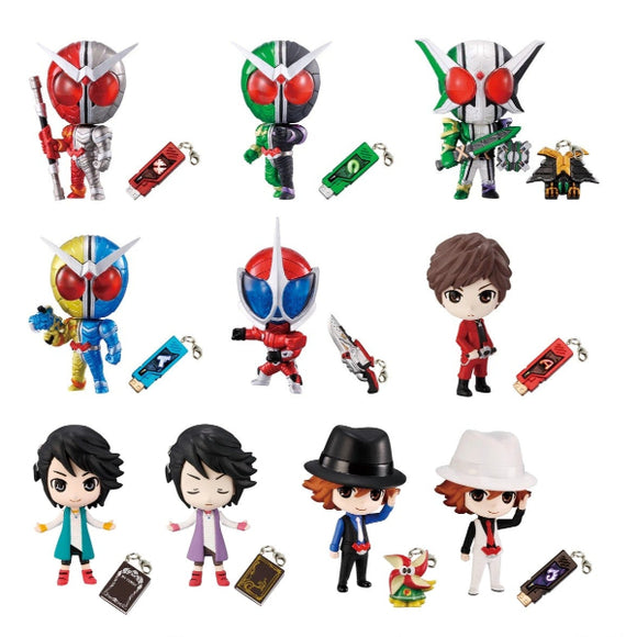 Bandai Prop Plus Petit PPP Kamen Masked Rider Double W figure (set of 10)