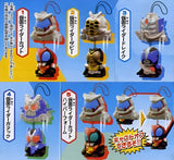 Bandai Kamen Masked Rider Kabuto figure Cast-Off Mascot (set of 5)