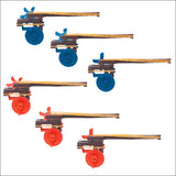 Takara TOMY Yujin Toy Shop Katsushika Factory Rubber Band Gun 2 (set of 6)