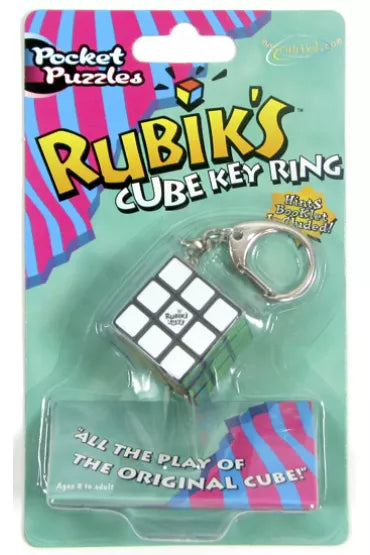 Oddz On Official Pocket Puzzle 3x3x3 Rubik's Cube Key Ring mini ver.