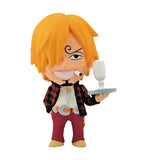 Popy Plex Anime Chara Heroes One piece Film Z mini big head figure (set of 24)
