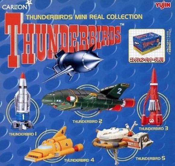 Takara TOMY Yujin SR Thunderbirds Mini Real Collection figure (set of 5)