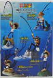 Kabaya Fishing King Fisherman Sanpei Diorama Figure Collection (set of 5)