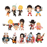 Popy Plex Anime Chara Heroes One piece D.P.C.F. mini big head figure