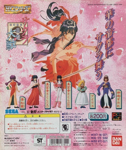 Bandai 1997 FC SEGA Sakura Wars girl gashapon figure (set of 5)
