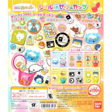 Bandai San-X Party Seal in jelly cup character stickers (set of 6)