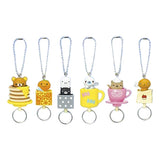 Bandai San-X Green Camel Party Detachable Keychains (set of 6)