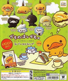 Koro Koro San-X Kamo no Hashi Kamonohashi Duck Rubber Strap (set of 8)