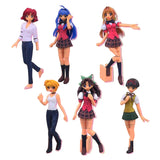 Movic CM's ELF Underclassmates Kakyuusei 2 school girl figure (set of 6)
