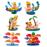 Targa Super Sea Story Marine-chan character Figure (set of 6)